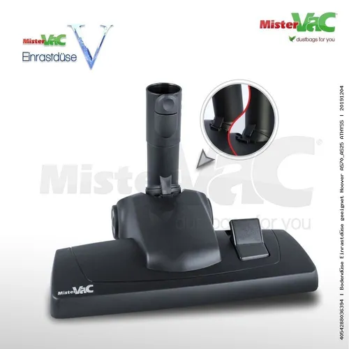 Bodendüse Einrastdüse kompatibel mit Miele S 143