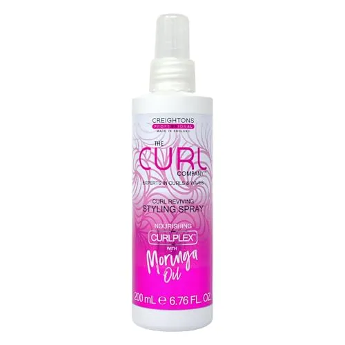 The Curl Company Lockenverstärkendes Styling-spray (200 ml) Professionelle Formel mit pflegenden Curplex- und Moringa-Ölen. Experten für lockere bis krause Locken, Kinks & Wellen.