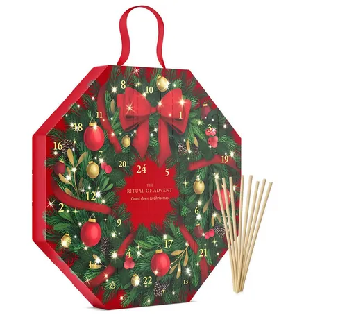 Rituals Adventskalender Classic 2025 - Adventskalender mit 24 luxuriösen Überraschungen für Körper und Zuhause, inklusive Extra Diffusor-Sticks für verlängerten Duftgenuss. Perfekt als festliches Geschenk!