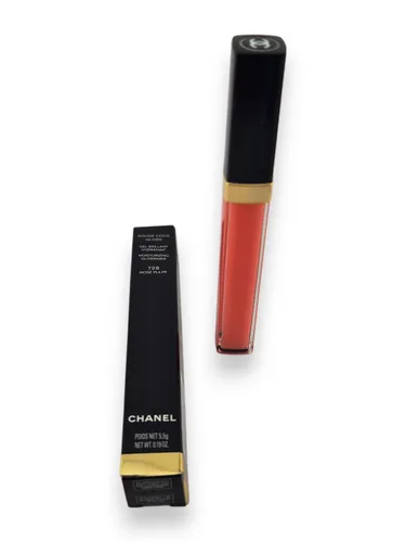 Chanel Rouge Coco Lipgloss 728 Rose Pulpe - Lippenstift in 5,5 g, verleiht strahlenden Glanz und Feuchtigkeit für ein perfektes Lippen-Make-up.