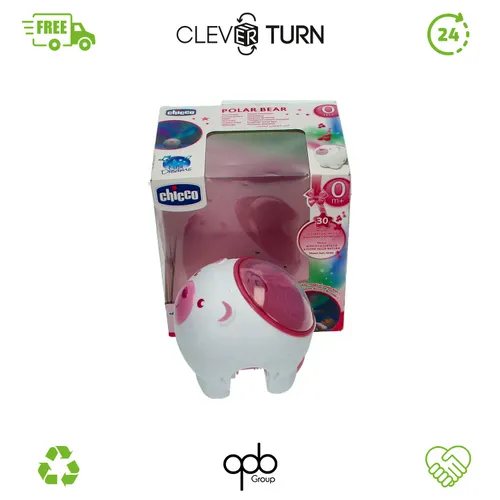 Chicco First Dreams Eisbär Projektor | 2in1 Wiege und Bett Projektor | Nachtlich