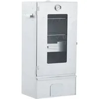 vidaXL Räucherofen mit Kaltrauchgenerator aus verzinktem Stahl - Outdoor Räucherofen mit viel Platz für Fleisch und Fisch. Inklusive Kaltrauchgenerator für bis zu 12 Stunden gleichmäßiges Räuchern. Ideal für gemütliche Grillabende im Freien!