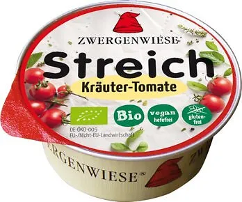 Kleiner Streich Kräuter-Tomate bio 50g von Zwergenwiese