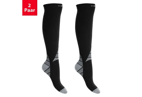 CFLEX Kompressionsstrümpfe Sport Strümpfe Damen/Herren (1/2 Paar) Kompressions Kniestrümpfe
