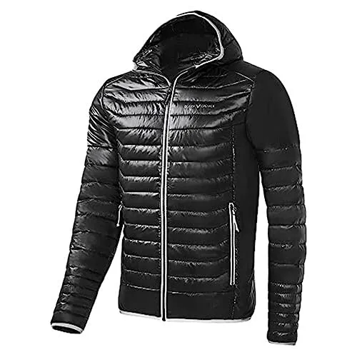 Black Crevice Herren Isolationsjacke, schwarz, M