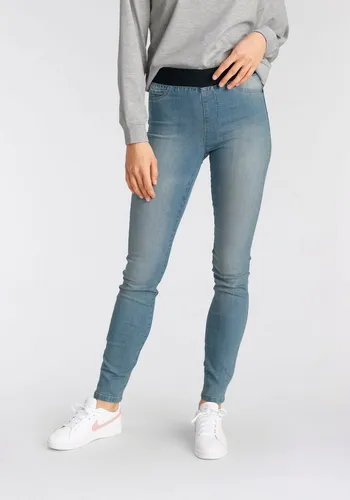 Skinny-fit-Jeans ARIZONA für Damen, Größe 48, blau used von Arizona