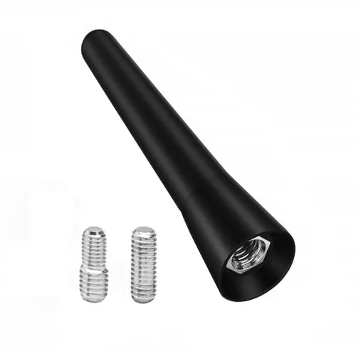 M14 Autoantenne 6,5cm KFZ Kurzstab Dachantenne Kurzstabantenne mit M5 M6 Adapter