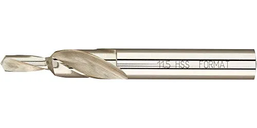 Format Kurzstufenbohrer HSS Durchgangsloch 90Grad M3