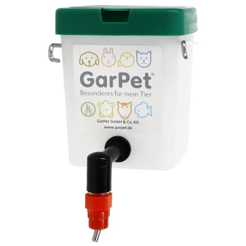 Küken Nager Hasen Kaninchen Hühner Geflügel Nippel Wasser Tränke Trinkflasche (500 ml)