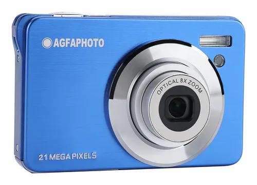AgfaPhoto Realishot DC8300 Kompaktkamera mit 8x Opt. Zoom (Blau)