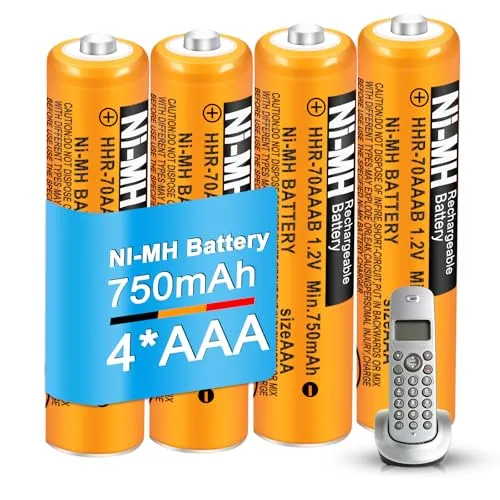 Akkus & Batterien für schnurlose Telefone von CUCESH