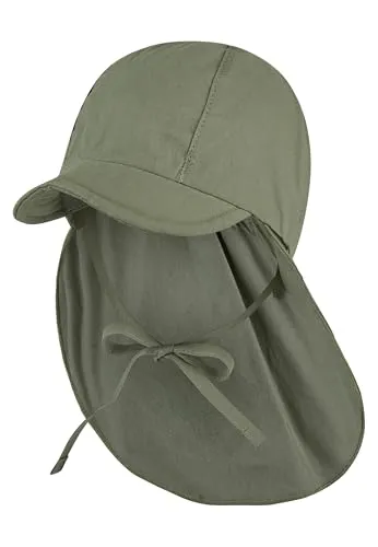 Sterntaler Schirmmütze Nacken in grün von Sterntaler
