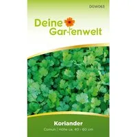 Deine Gartenwelt Koriander Comun Samen in grün von Deine Gartenwelt