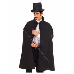 Horror-Shop Vampir-Kostüm Gentlemen Umhang schwarz von Horror-Shop