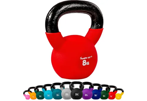 MOVIT Kettlebell PRO in rot von MOV'IT