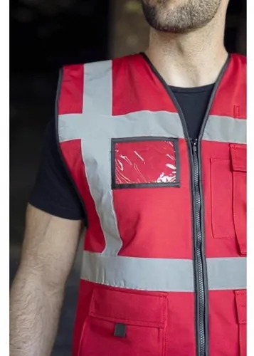 korntex Warnweste Padded Comfort Executive Safety Vest Wismar CO² Neutral