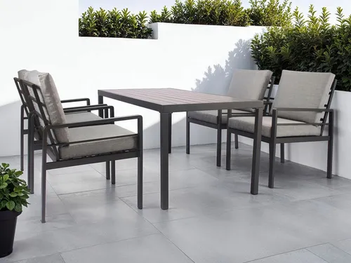 Gartenmöbel Schwarz von Konifera