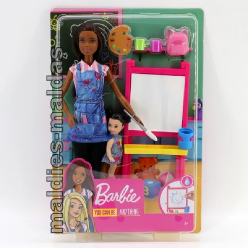 Barbie Kunstlehrerin Spielset GJM30 – YOU CAN BE