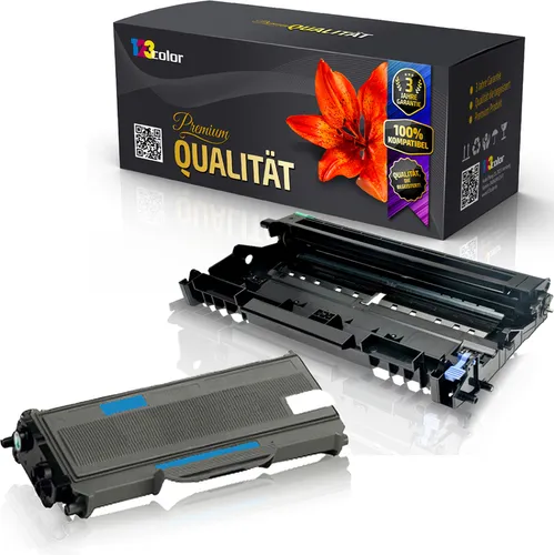 Print-Klex Kompatible Tonerkartusche & Trommel kompatibel mit Brother TN3170 & DR3100 DCP 8060 DCP 8060 DN DCP 8065 DN TN-3170 DR-3100 DR 3100 Farblos Schwarz - Office Plus Serie