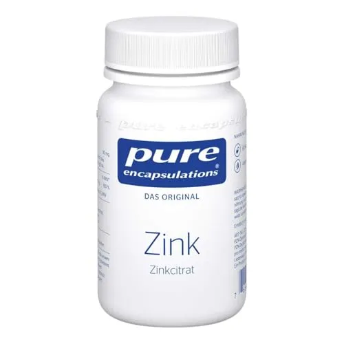 Pure Encapsulations Zink (Zinkcitrat) 60 ST von Pure Encapsulations