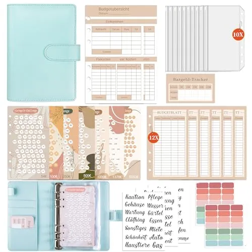 FUHOMI A6 Binder Budget Planner Deutsch von FUHOMI