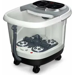 COSTWAY Fußsprudelbad 500W – Shiatsu Massagegerät für entspannende Fußbäder