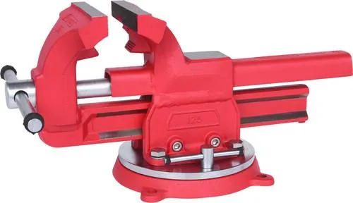 KS-Tools Schraubstock 914.0030 - drehbar mit 120mm Backenbreite - Schraubstock mit 360° drehbarem und verriegelbarem Sockel, ideal für präzises Arbeiten. Aus robustem Spezial-Werkzeugstahl für hohe Stabilität und lange Lebensdauer.