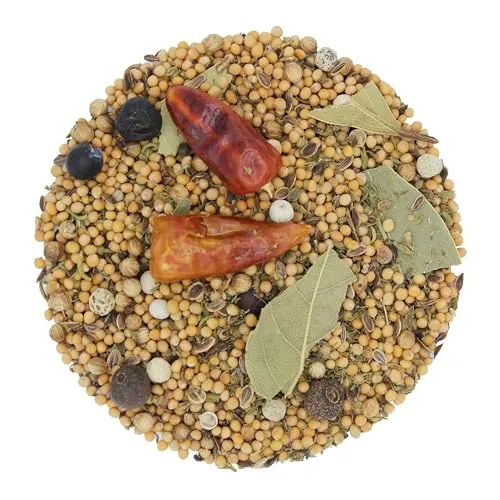 1000Kräuter Einlegegewürz Einmachgewürz grob für Gurken und Gemüse klassische Mischung mit Chilischoten (200g)