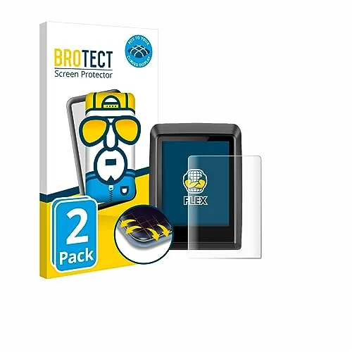 BROTECT 2 Stück Full-Cover Schutzfolie für Bosch Kiox 300 Full-Screen Displayschutz-Folie [3D Curved, Anti-Fingerprint, Kristall-Klar]