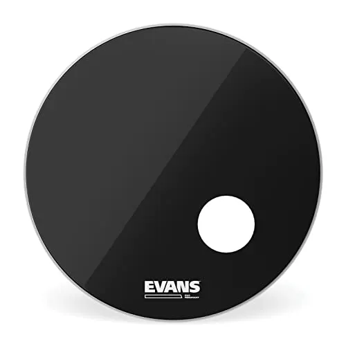 Evans BD18RB Resonanzfell für Bassdrum 18 Zoll - Felle für Bassdrums der EQ3 Serie, optimiert für besten Klang und Resonanz, Durchmesser 45,72 cm (18 Zoll) mit 12,7 cm (5 Zoll) Loch.