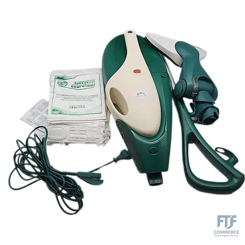 Vorwerk Kobold 135 Bodenstaubsauger mit EB 351 Dreieckdüse - Leistungsstarker Staubsauger mit neuem Motor und spezieller Dreieckdüse für eine gründliche Reinigung von Laminatböden.