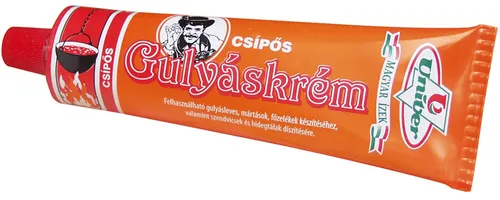 Univer Ungarische Gulaschcreme - scharf - 160g - Kräuter und Gewürze, Original ungarische Gulaschcreme für authentischen Geschmack, ideal für Gulasch und andere herzhafte Gerichte.