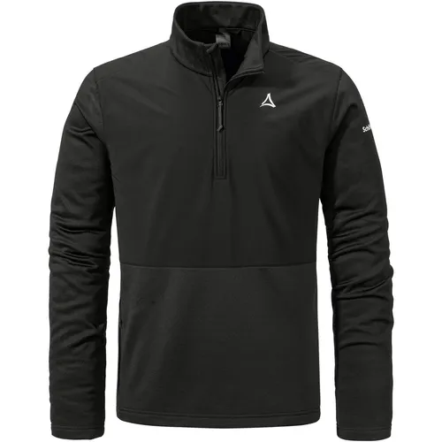 Schöffel Herren Jersey Style Salza MNS - Biketrikots und Jerseys für Männer, schnelltrocknendes Radtrikot mit praktischer Rückentasche und integriertem Brillentuch für klare Sicht beim Fahren.