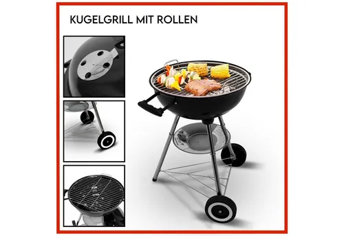 Holzkohlegrill XXL Kugelgrill – Standgrill für BBQ-Fans