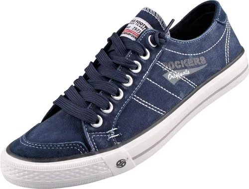Dockers by Gerli Herren Canvas Sneaker Blau von Dockers