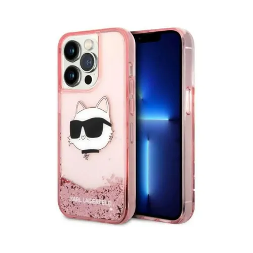 Karl TPU Hard Case für Apple iPhone 14 Pro Max 6.7 - Pink - Taschen & Schutzhüllen, robustes TPU-Material für optimalen Schutz und stilvolles Design in trendigem Rosé.
