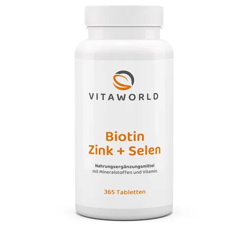 Biotin+Zink+Selen (365 Tbl)