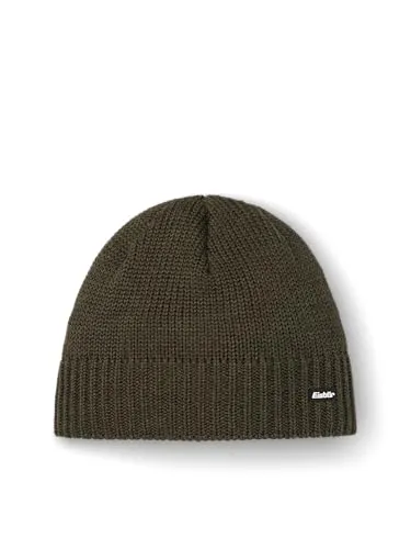 Eisbär Wintermütze Trop - Khakigrün Beanie aus Merinowolle - Mützen für den Laufsport: Hochwertige Eisbär Mütze aus 50% Merinowolle mit Innenfleeceband für optimalen Komfort und Wärme, ideal für kalte Tage.
