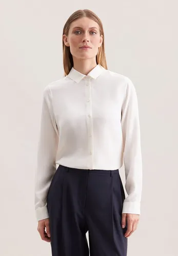 Seidensticker Damen Bluse - Elegante City Bluse mit Hemdblusenkragen - Blusen & Tuniken für Damen - Die edle Seidensticker Damen Bluse aus 100% Viskose bietet ein angenehmes Tragegefühl und vielseitige Kombinationsmöglichkeiten für jeden Anlass.
