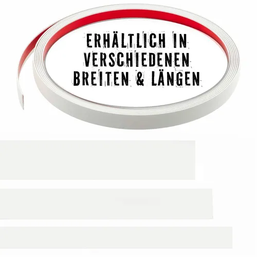 Fensterleiste Abdeckleiste Flachleiste Fensterleisten 50mm breit - 10m lang