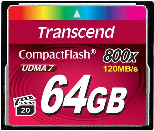 Transcend Premium 800x CF-Karte 64 GB von Transcend
