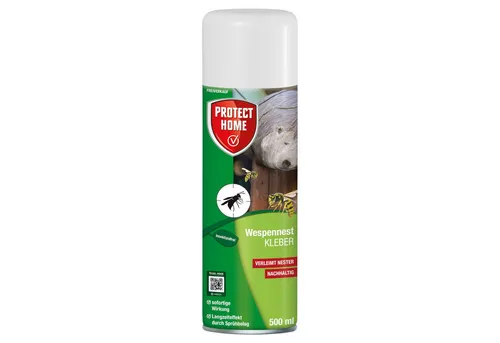 Protect Home Insektenspray Wespennest Kleber, 500 ml, 500 ml, Frei von chemischen Insektiziden