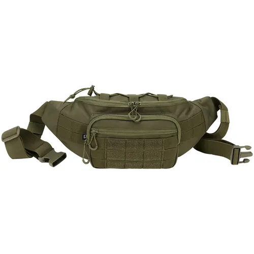 Brandit Waistbeltbag Molle olive Gr. OS - Gürteltasche mit großem Hauptfach und MOLLE-System für individuelle Erweiterung, ideal für Outdoor-Aktivitäten und Abenteuer.
