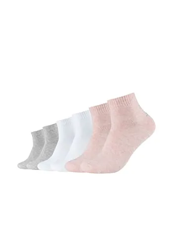 s.Oliver Unisex Kurzsocken 6er Pack 39/42 rosé melange von s.Oliver