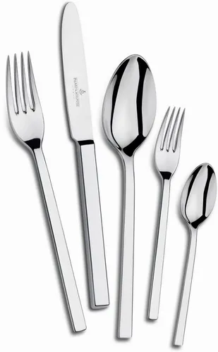 Picard und Wielpütz Girona 6173 Set 30-teilig Massiv - 30-teiliges Besteckset aus rostfreiem Material, mit einer robusten Materialstärke von 3,5 mm – ideal für festliche Anlässe und den täglichen Gebrauch.