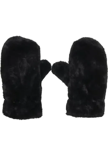 Urban Classics Unisex Handschuhe Teddy Mitten black L/XL