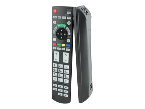 azurano Fernbedienung für PANASONIC N2QAYB000715 - TX-L42DT50 L42ETW50 L47ET50 L47WT50 L55DT50 P42GT50 P50GT50 P50VT50 P55ST50 P55VT50 P65ST50 P65VT50 PR55VT50 PR50ST50 L55WT50T L55DT50E P50ST60J