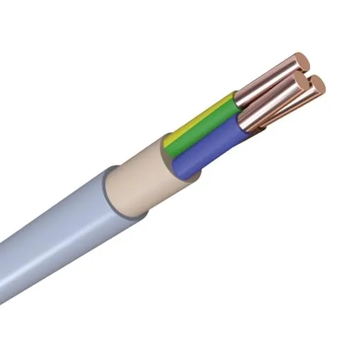 WITTKOWARE NYM-J Mantelleitung (Elektro Installationskabel), Mantelfarbe grau, 3x1,5mm², Kabellänge 50m