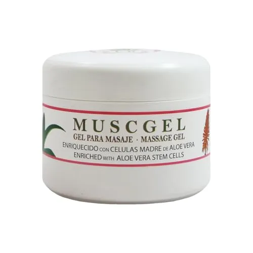 Beruhigendes und entstauendes Muskelgel-Massagegel mit Aloe Vera, Arnica Montana, Menthol, Harpagofito und Ingwer – sofortige Linderung bei Muskelbeschwerden – Cosmonatura – 10730 – 200 ml