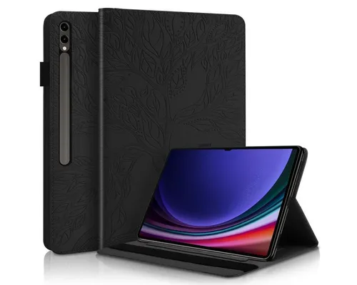 Wigento Tablet-Hülle Aufstellbare Kunstleder Tasche für Samsung Galaxy Tab S10 S9 S8 Ultra